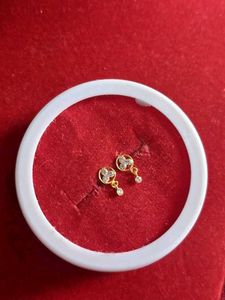 Real gold studs with bill