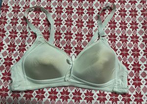 White Padded Everyday Bra