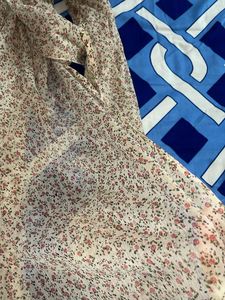 Beautiful floral printed stoll