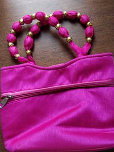 Embroidered Clutch Bag