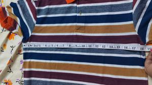 Men's Striped Polo Shirt