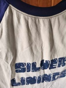 Crop Top "Silver Linings"