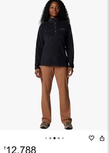 Columbia half-snap fleece pullover