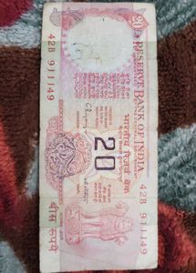Old And Rare ₹20 Rupee Note