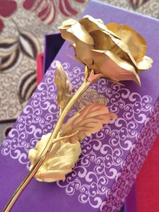 Gold Plated Rose Flower 🌹🌹