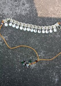 Kundan Necklace with Earrings