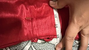 Embroidered Red Silk tunic