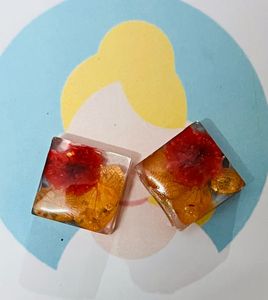 Handcrafted Resin Earrings, earrings set for women