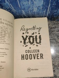Colleen Hoover 4 Brand New Novels