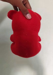 Cute Red Teddy Bear Plush Toy