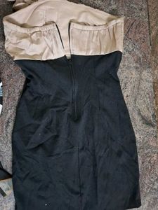 Chic Strapless Cocktail Dress