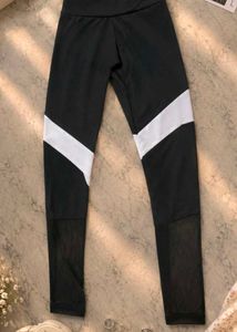 Stylish Black & White track pants leggings