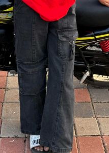 Wide Leg Cargo Pants