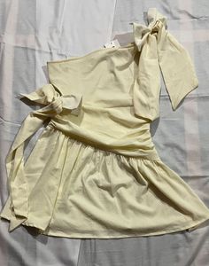 littlebox Chic One-Shoulder Ruched Mini Dress