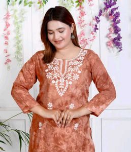 Elegant Embroidered Kurta top