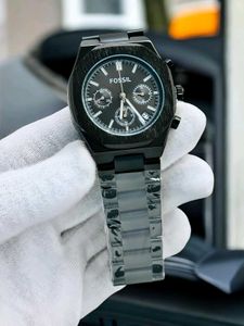 Fossil Chronograph Watch - Blue Dial MENS PREMIUM