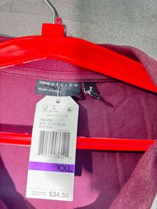 Men's Burgundy Polo Shirt