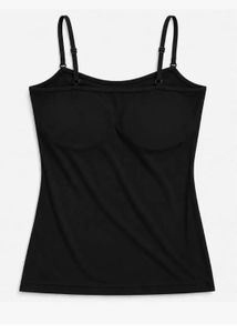 Chic Black Spaghetti Strap Dress