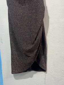 Sparkly Ruched Mini Dress