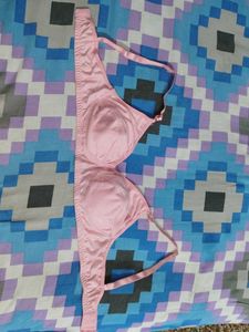 Pink Cotton Bra
