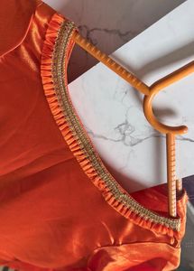 Orange Ethnic Kurta