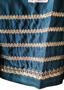 peacock colour suit with dupatta eithu