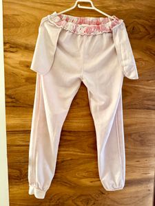 Pink Floral Pajama Pants