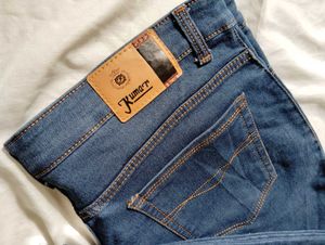 Dark Blue Denim Jeans