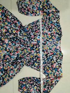 Chic Floral Print Midi Dress