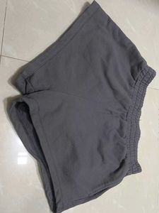 Boot cut Grey Sweat Shorts