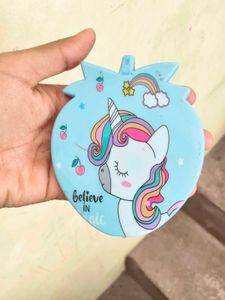 Cute Unicorn mirror with comb