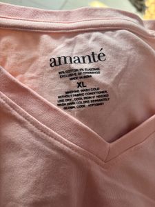 Pink 'Basic Is Boring' V-Neck Tee 💗