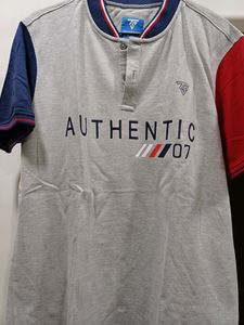 Colorblock Slim Fit Polo T- Shirt For Men