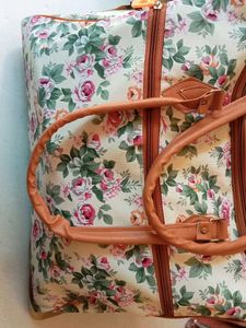 Floral Print Travel Bag