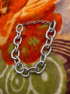 Chunky Silver Chain Necklace