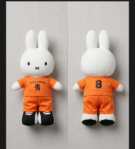 Miffy Plush Toy - Holland Soccer Outfit