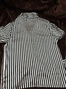 Stylish Striped satin night wear