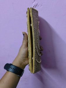 Elegant Beaded Clutch Bag