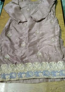 full suit in silk and a kurti i