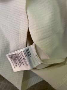 H&amp;M Flutter Sleeve Square Neck Top