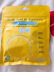 Kojic Acid &amp; Turmeric Cleansing Pads🤍