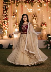 Elegant Embellished Lehenga Choli Set