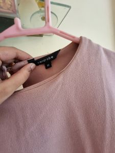 Wardrobe Dusty Rose Color Formal Top