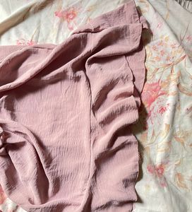 Pink Bow Tie Back Mini Dress