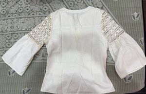 Lace Sleeve Top
