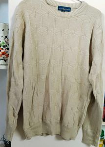 Ralph Lauren Cream Knit Sweater