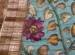 Beautiful Floral Print Saree