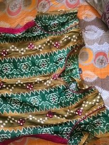Green Ethnic Printed Kurta
