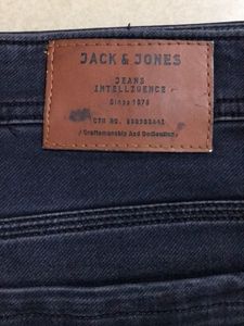 Jack &amp; Jones Blue Regular Straight Fit Jeans