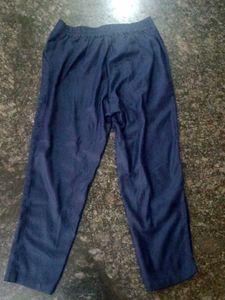 Navy Blue Capri Pants